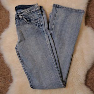 Tokyo Low Rise Bootcut Acid Wash Jeans